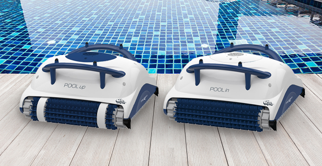 robot per piscine dolphin pool